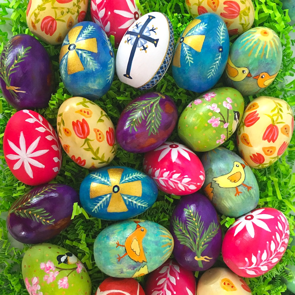 Painted Easter Eggs 2021