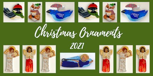 wooden Christmas ornaments for purchase 2021