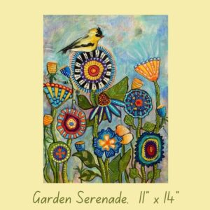 Garden Serenade                                                                                          11" x 14"