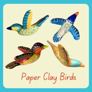 Paper Clay Birds