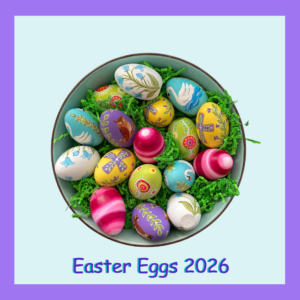 Painted Wooden Easter Eggs-Sold Out