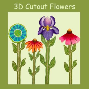 3D Flower Wall Art